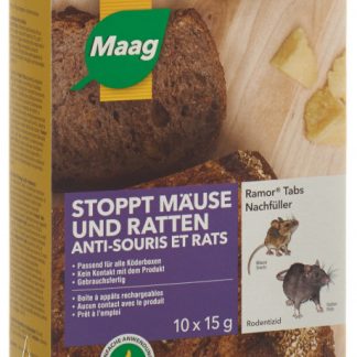 Ramor Rodentizid Tabs Nachfüller 10 x 15 g