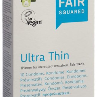 Fairsquared Kondom Ultra thin vegan 10 Stk