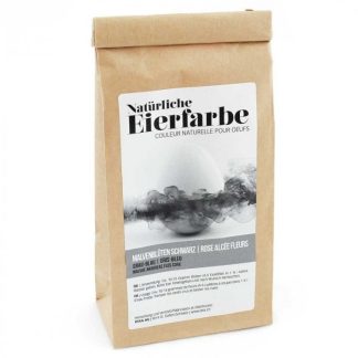 DIXA Eierfarbe Malvenblüten mit Kelch schwarz geschnitten 15 g