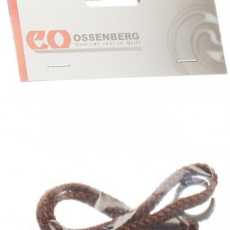 Sahag Stockschlaufe Kordel braun mit Clip