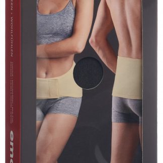 emosan Ultra Nierenwärmer Velcro M grau mit Swisstag