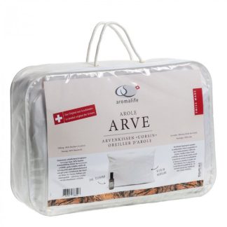 Aromalife ARVE Uorsin Arvenkissen 40x60cm inklusive Raumspray Bio Arve100ml