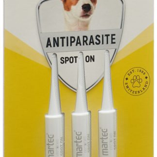 martec PET CARE Spot on ANTIPARASITE <15kg für Hunde 3 x 1.5 ml