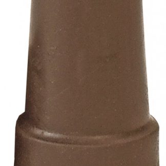 Ossenberg Kapsel mit Stahleinlage für Metallstöcke 16mm braun