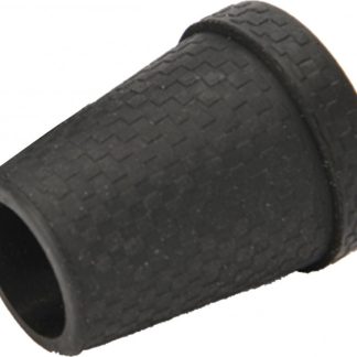 Ossenberg Kapsel mit Stahleinlage für Carbonstöcke 18mm schwarz