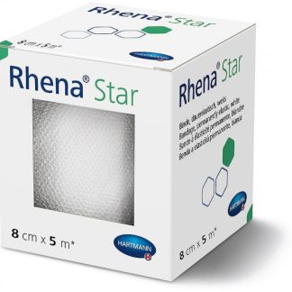 Rhena Star Elastische Binden 8cmx5m weiss