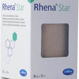 Rhena Star Elastische Binden 8cmx5m hautfarbig