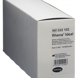 Rhena Ideal Elastische Binde 6cmx5m hautfarben 10 Stk