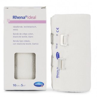 Rhena Ideal Elastische Binde 8cmx5m hautfarben 10 Stk