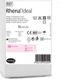 Rhena Ideal Elastische Binde 10cmx5m hautfarben 10 Stk