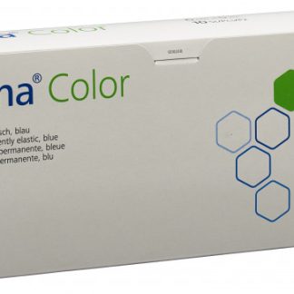 Rhena Color Elastische Binden 6cmx5m blau offen 10 Stk