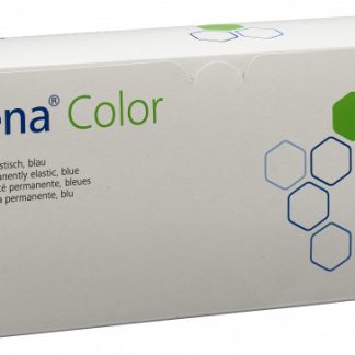 Rhena Color Elastische Binden 8cmx5m blau offen 10 Stk