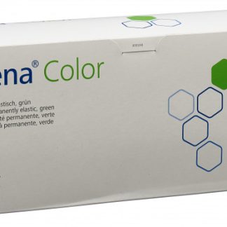 Rhena Color Elastische Binden 8cmx5m grün offen 10 Stk