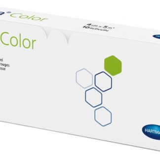 Rhena Color Elastische Binden 4cmx5m rot offen 10 Stk