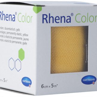 Rhena Color Elastische Binden 6cmx5m gelb