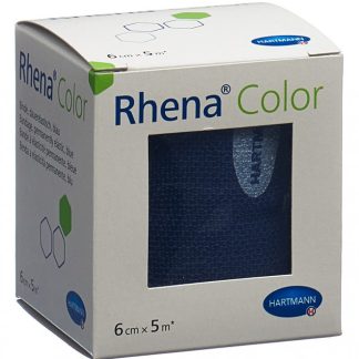 Rhena Color Elastische Binden 6cmx5m blau