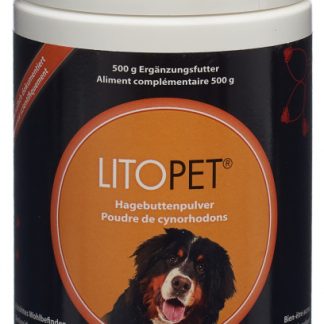 LitoPet original dänische Hagebutte für Hunde Ds 500 g