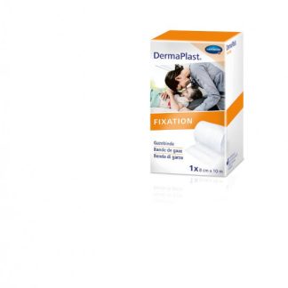 DermaPlast Gazebinde festkantig 4cmx10m 10 Stk