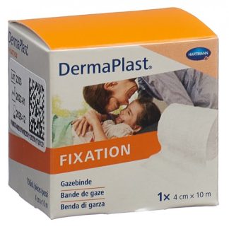 DermaPlast Gazebinde festkantig 4cmx10m