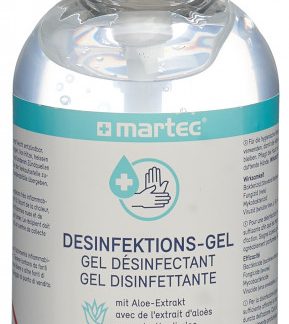 martec Hände-Desinfektions-Gel mit Pumpe 500 ml