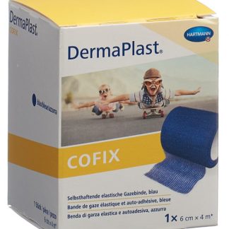 DermaPlast CoFix 6cmx4m blau