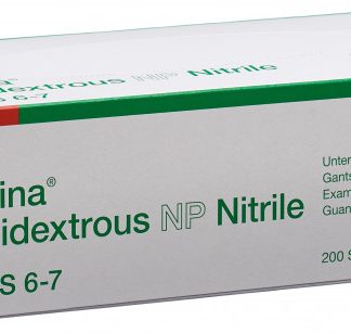 Sentina Ambidextrous Untersuchungshandschuhe S 6-7 Nitrile puderfrei 200 Stk