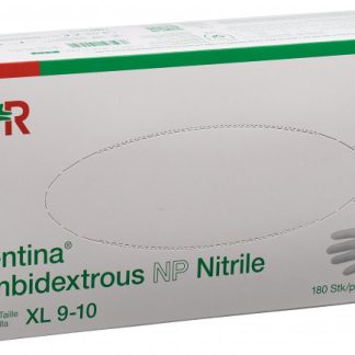 Sentina Ambidextrous Untersuchungshandschuhe XL 9-10 Nitrile puderfrei 180 Stk