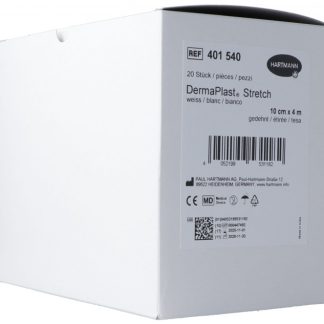 DermaPlast STRETCH elatische Gazebinde 10cmx4m weiss 20 Stk
