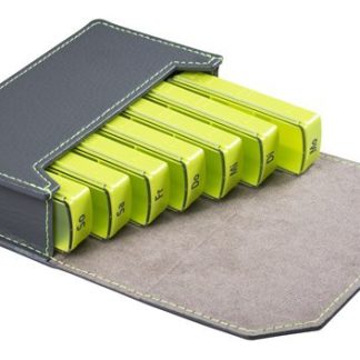 Supairbox Travel 7 Tage deutsch/französisch grau/grün x 2Stk