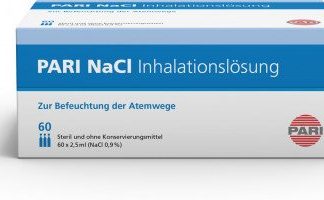 PARI NaCl 0.9 % Inhalationslösung 60 Amp 2.5 ml