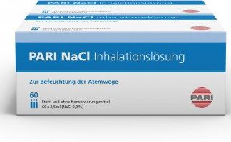 PARI NaCl 0.9 % Inhalationslösung 120 Amp 2.5 ml