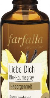 farfalla Bio-Raumspray Geborgenheit Rose Liebe dich 75 ml