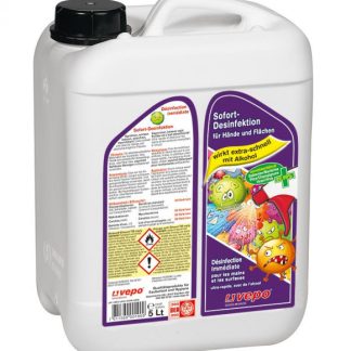 Vepo Sofort Desinfektion für Hände und Flächen Kanister 5 lt