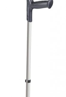 Supair Krücke 130kg alu/schwarz Hartgriff 1 Paar