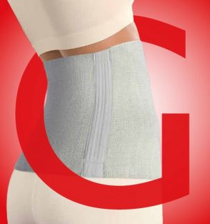 GIBAUD CHALEUR Nierenwärmer L 30cm anthrazit