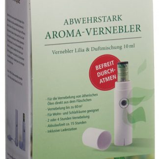 Aromalife Abwehrstark Lilia Vernebler weiss inklusiv Duftmischung 10ml
