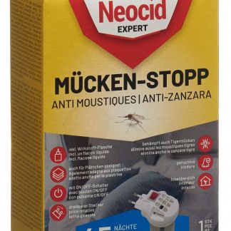 Neocid EXPERT Mückenstopp Kombi-Verdunster 1 Stück + 30 ml