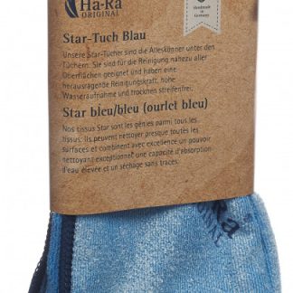 Ha-Ra Star-Tuch blau