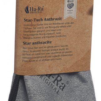 Ha-Ra Star-Tuch anthrazit