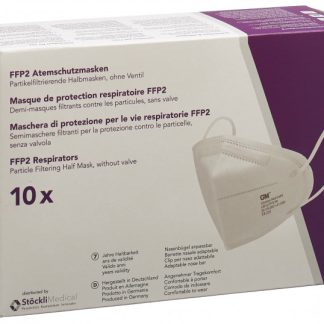 StöckliMed Atemschutzmaske FFP2 ohne Ventil DEU 10 Stk
