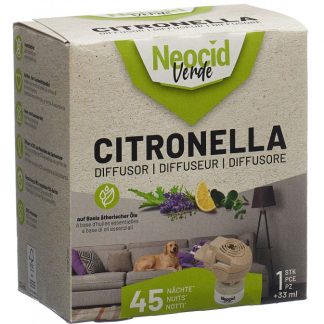Neocid Verde Citronella Diffusor mit Flasche 33ml