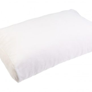 Elsa Flocken-Nackenkissen 50x11cm inklusiv Veloursbezug écru