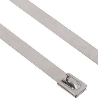 Fascette fermacavi RS PRO in Acciaio inossidabile, 360mm x 7,9 mm, col. Argento