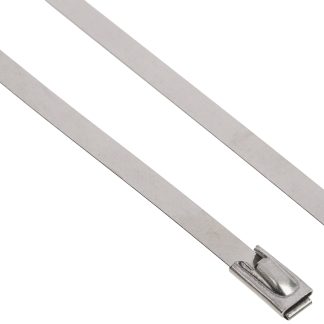 Fascette fermacavi RS PRO in Acciaio inossidabile, 360mm x 4,6 mm, col. Argento