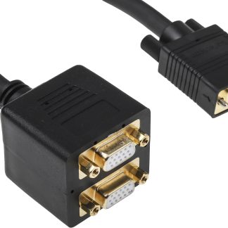 Cavo VGA StarTech.com VGA Maschio/VGA Femmina, lungh. 300mm, col. Nero