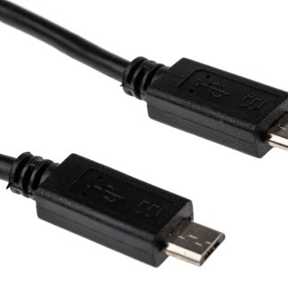 Cavo USB Startech Micro USB B/Micro USB B, L. 200mm, col. Nero