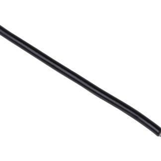 Cavo di collegamento apparecchiature RS PRO, 0,5mm², 20 AWG, 1 kV c.a., 100m, Nero, BS4808