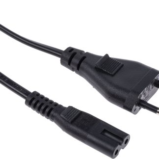 Cavo di alimentazione RS PRO IEC C7/Spina Euro tipo C, 2.5 A, 250 V, L. 1.8m