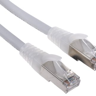 Cavo Ethernet Cat6a (S/FTP) RS PRO, guaina in LSZH col. Grigio, L. 5m, Con terminazione