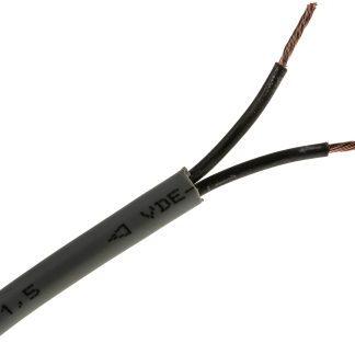 Cavo industriale multipolare non schermato a 2 cond. 1,5 mm², 15 AWG, 300/500 V, Ø6.3mm, L. 50m